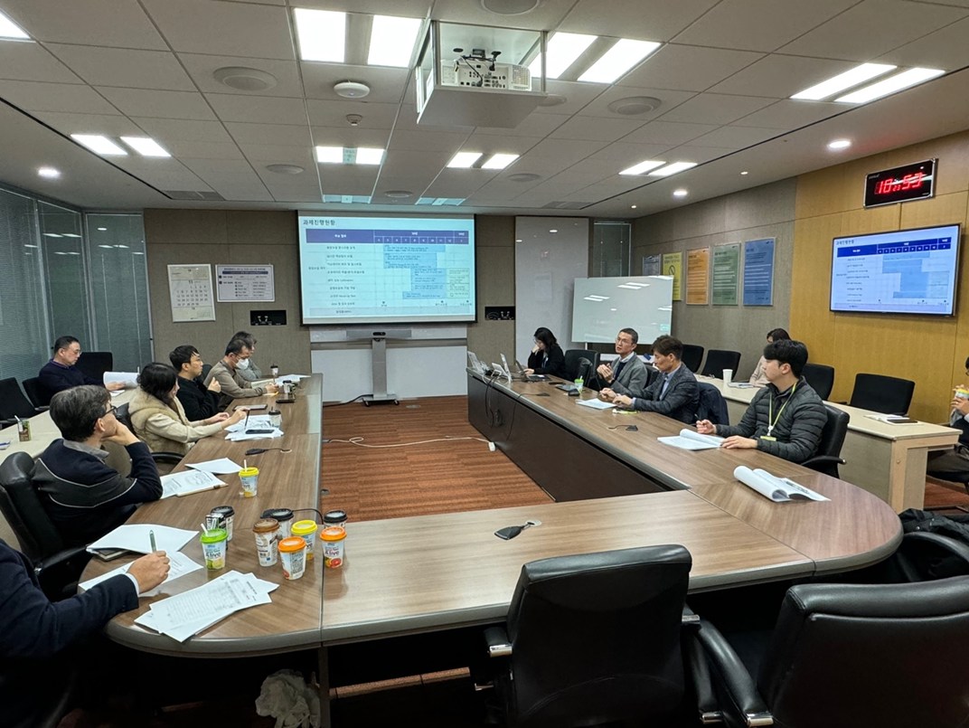 삼성엔지니어링 프로젝트 회의