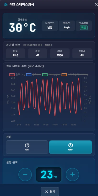 앱 대시보드: EHP 설정